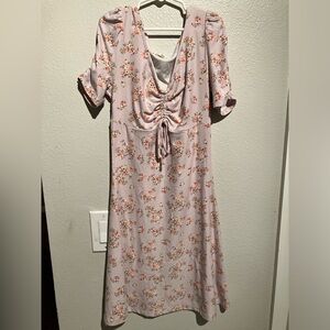 Ultra flirt, Mini dress, lavender floral, outings